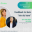Feedback ist kein "nice to have" mit Myrle Dziak-Mahler von lernlog.